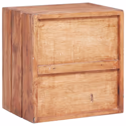 vidaXL Bedside Cabinet with 3 Drawers Nightstand Bed Table Solid Mahogany Wood - Additional view 4