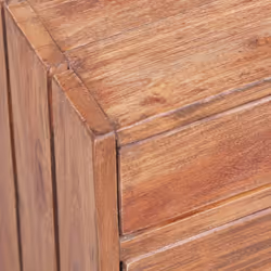 vidaXL Bedside Cabinet with 3 Drawers Nightstand Bed Table Solid Mahogany Wood - Additional view 5