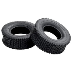 vidaXL 2x Wheelbarrow Tyre 13x5.00-6 4PR Rubber Spare Truck Trolley Wagon Tyre