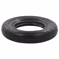 vidaXL Wheelbarrow Tire and Inner Tube Set 4 Pieces 3.50-8 4PR Rubber Cart - Additional view 7