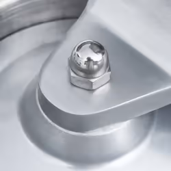 vidaXL Hamburger Press Machine with 500 Patty Papers Aluminium 10cm Makers - Additional view 4
