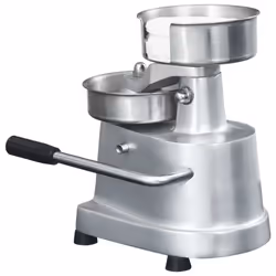 vidaXL Hamburger Press Machine with 500 Patty Papers Aluminium 10cm Makers - Additional view 7