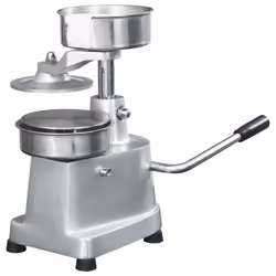 vidaXL Hamburger Press Machine with 500 Patty Papers Aluminium 10cm Makers - Additional view 8