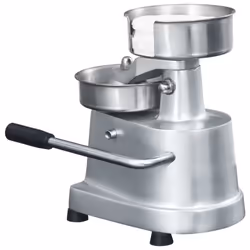 vidaXL Hamburger Press Machine with 500 Patty Papers Aluminium 13cm Makers - Additional view 7