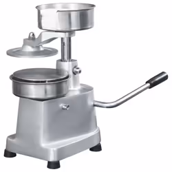 vidaXL Hamburger Press Machine with 500 Patty Papers Aluminium 13cm Makers - Additional view 8