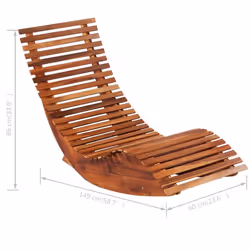 VidaXL 277093 outdoor chair Lounge Acacia wood - Additional view 5
