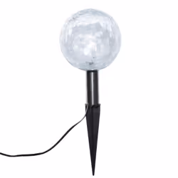 vidaXL 6x Solar Bowl LED Garden Lights with Spike Anchors & Solar Panel Lamp - Additional view 5