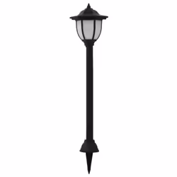 vidaXL Outdoor Solar Lamps Garden Solar Light Ball Lights 6 pcs LED Black - Additional view 2