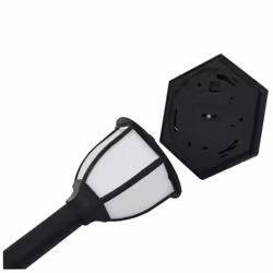 vidaXL Outdoor Solar Lamps Garden Solar Light Ball Lights 6 pcs LED Black - Additional view 3
