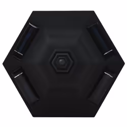 vidaXL Outdoor Solar Lamps Garden Solar Light Ball Lights 6 pcs LED Black - Additional view 6