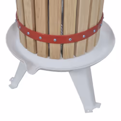 vidaXL Fruit & Wine Press and Crusher Set 2 Piece Juice Maker Cloth Bag 6L