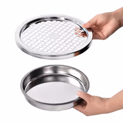 vidaXL Wall Ashtray Dustbin Removable Stainless Steel 26L Black Waste Can - Additional view 5