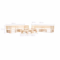 VidaXL 277502 outdoor furniture set