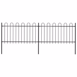 vidaXL Garden Fence Hoop 3.4x1m Outdoor Panels Barrier Border