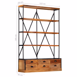 VidaXL 284423 living room bookcase - Additional view 8