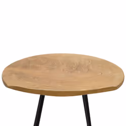 vidaXL 2x Solid Teak Wood Stools Garden Chair Outdoor Seating Interior Decor - Additional view 5