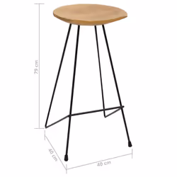 VidaXL 285203 bar stool - Additional view 7