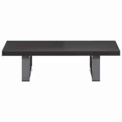 vidaXL Bathroom Wall Shelf for Basin White Hanging Shelf Mounted Multi Sizes - grey