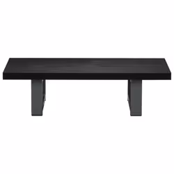 vidaXL Bathroom Wall Shelf for Basin White Hanging Shelf Mounted Multi Sizes - black
