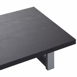 vidaXL Bathroom Wall Shelf for Basin White Hanging Shelf Mounted Multi Sizes - black - Additional view 4