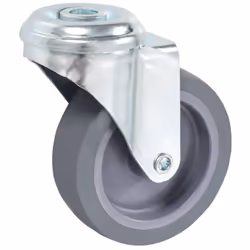 vidaXL Bolt Hole Swivel Casters Moving Wheel Trolley Caster Furniture Caster - 8 pcs