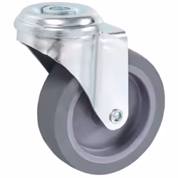 vidaXL Bolt Hole Swivel Casters Moving Wheel Trolley Caster Furniture Caster - 24 pcs