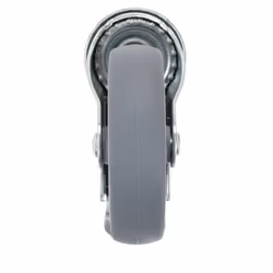 vidaXL Bolt Hole Swivel Casters with Double Brakes Trolley Wheel Caster TPR - 16 pcs - Additional view 4