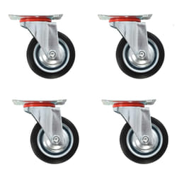 vidaXL Swivel Casters Trolley Moving Wheels Furniture Caster Trolley Caster - 24 pcs