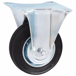 vidaXL Fixed Casters Trolley Moving Wheels Furniture Caster Trolley Caster - 12 pcs