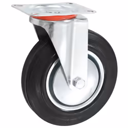 vidaXL Swivel Casters Trolley Moving Wheels Furniture Caster Trolley Caster - 8 pcs