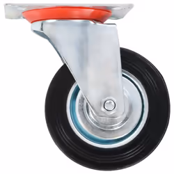 vidaXL Swivel Casters Trolley Moving Wheels Furniture Caster Trolley Caster - 8 pcs - Additional view 5