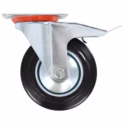 vidaXL Swivel Casters Trolley Moving Wheels Furniture Caster Trolley Caster - 24 pcs - Additional view 4