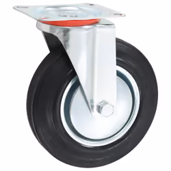 vidaXL Swivel Casters Trolley Moving Wheels Furniture Caster Trolley Caster - 8 pcs