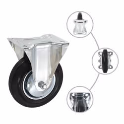 vidaXL Casters Moving Wheels Trolley Accessory Furniture Caster Trolley Caster - 32 pcs
