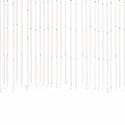 vidaXL Insect Door Curtain Bamboo 90x200cm Elegant Quiet Mosquitoes Fly Screen - Additional view 4