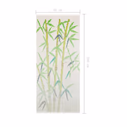 vidaXL Insect Door Curtain Bamboo 90x200cm Elegant Quiet Mosquitoes Fly Screen - Additional view 5