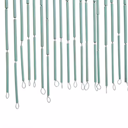 vidaXL Insect Door Curtain Bamboo 90x200cm Elegant Quiet Mosquitoes Fly Screen - Additional view 4