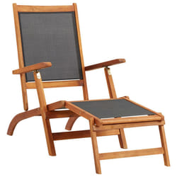 VidaXL 45958 outdoor chair Terrace Padded seat Acacia wood, Textile