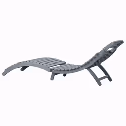 VidaXL 45959 outdoor chair Lounge Padded seat Acacia wood Grey - Additional view 4