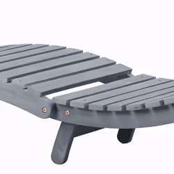 VidaXL 45959 outdoor chair Lounge Padded seat Acacia wood Grey - Additional view 6
