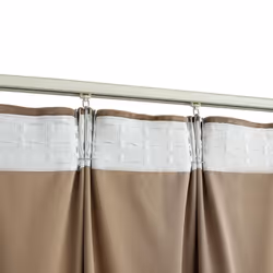 vidaXL Blackout Curtain with Hooks Velvet Beige Blind Drapery Window Curtain