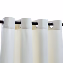 vidaXL 2x Blackout Curtains with Metal Rings Velvet Cream 140x245cm Blind