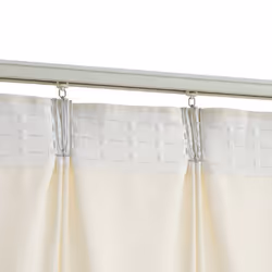 vidaXL 2x Blackout Curtains with Hooks Velvet Cream 140x245cm Drapery Blinds