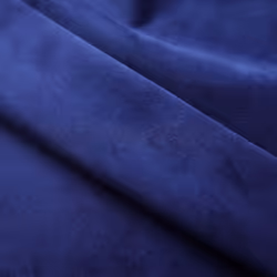 vidaXL 2x Blackout Curtains with Metal Rings Velvet Dark Blue 140x175cm Blind