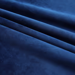 vidaXL Blackout Curtain with Hooks Velvet Dark Blue Blind Drape Window Curtain