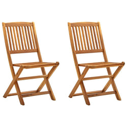 VidaXL 46340 outdoor chair Terrace Acacia wood Natural