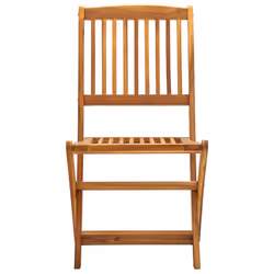 VidaXL 46340 outdoor chair Terrace Acacia wood Natural