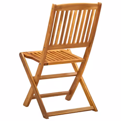 VidaXL 46340 outdoor chair Terrace Acacia wood Natural - Additional view 5