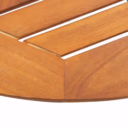 vidaXL Solid Acacia Wood Folding Garden Bistro Dining Outdoor Wooden Table - Additional view 6