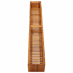 vidaXL Solid Acacia Wood Garden Raised Bed Outdoor Flower Herb Pot Container